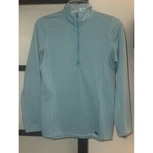 Patagonia Women’s Capilene Midweight Zip-Neck Base Layer size Small Strait Blue